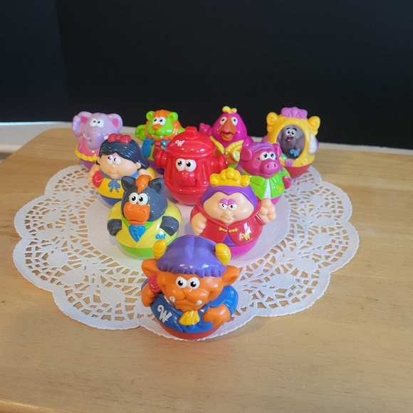 Lot of Ten Playskool Weeble Wooble Characters - Picture 1 of 12